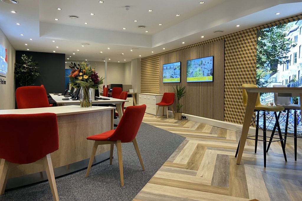 Estate Agent interior design.