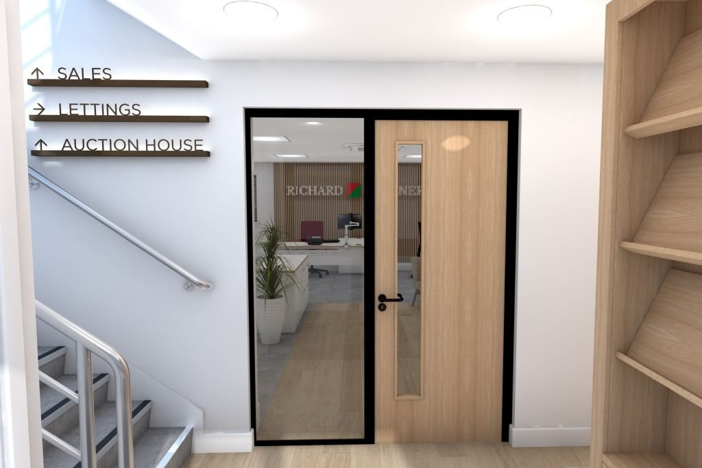 Ground floor entrance.